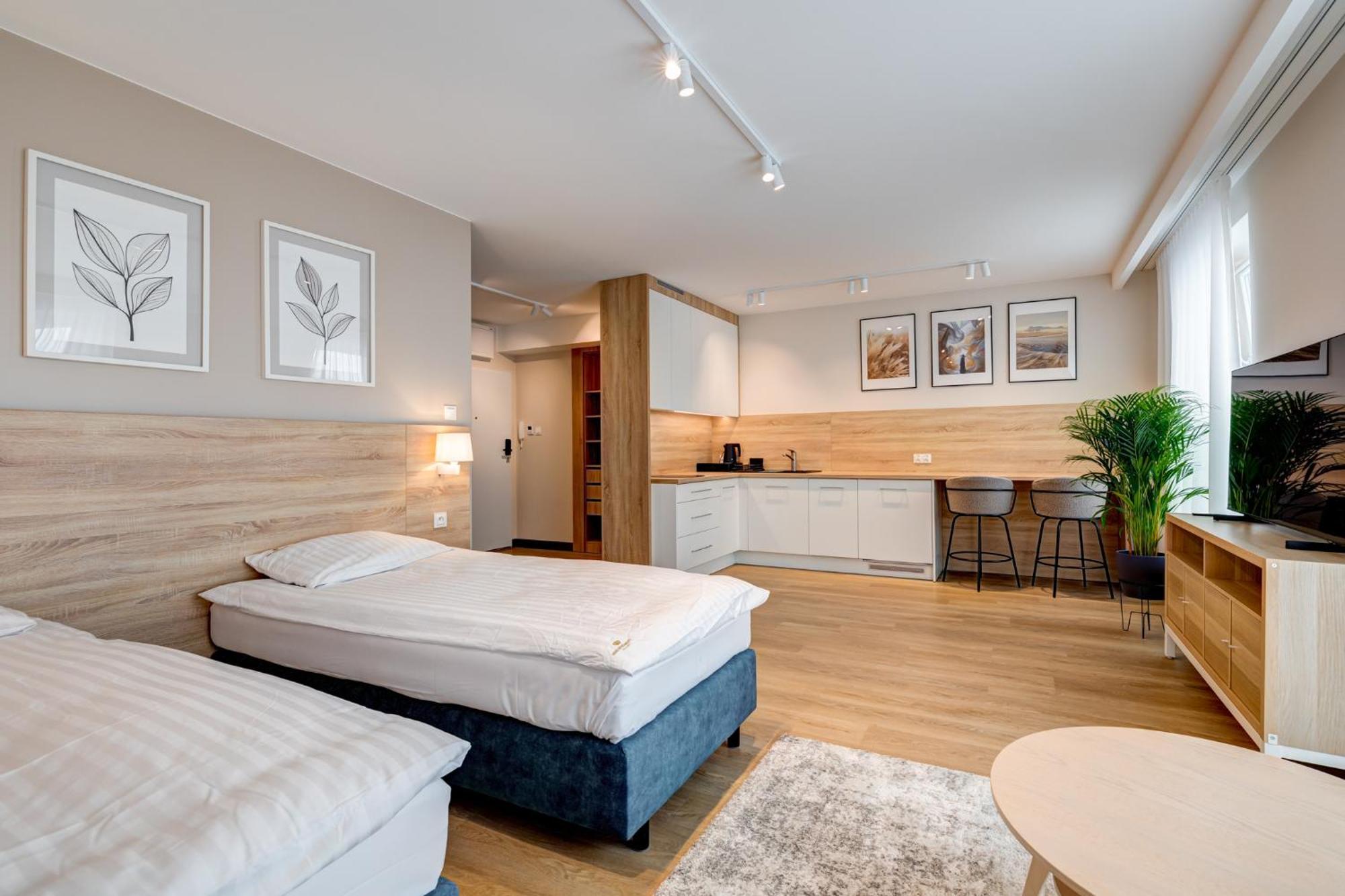 King Apartamenty Galaxy Szczecin Kültér fotó