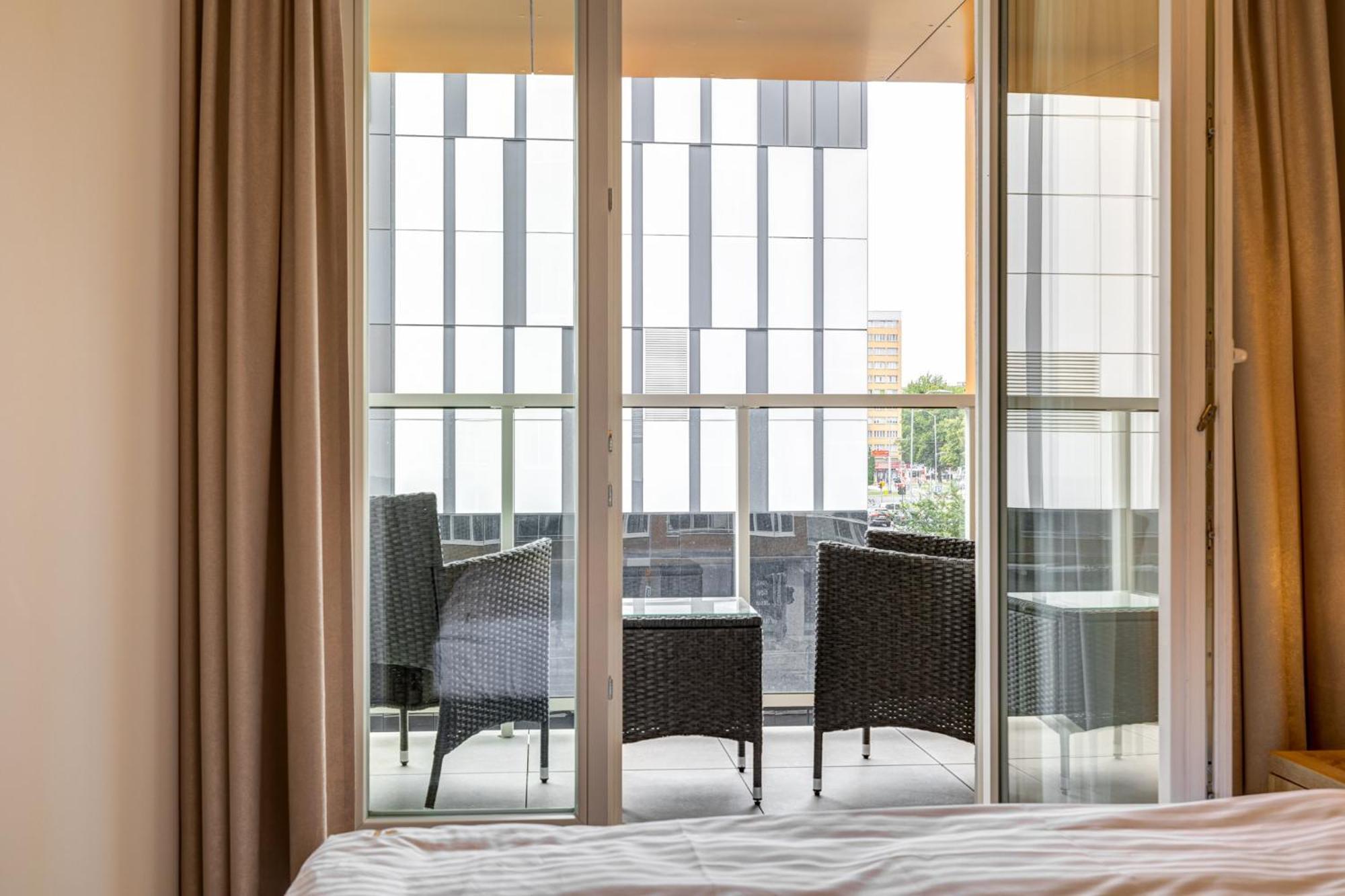 King Apartamenty Galaxy Szczecin Kültér fotó